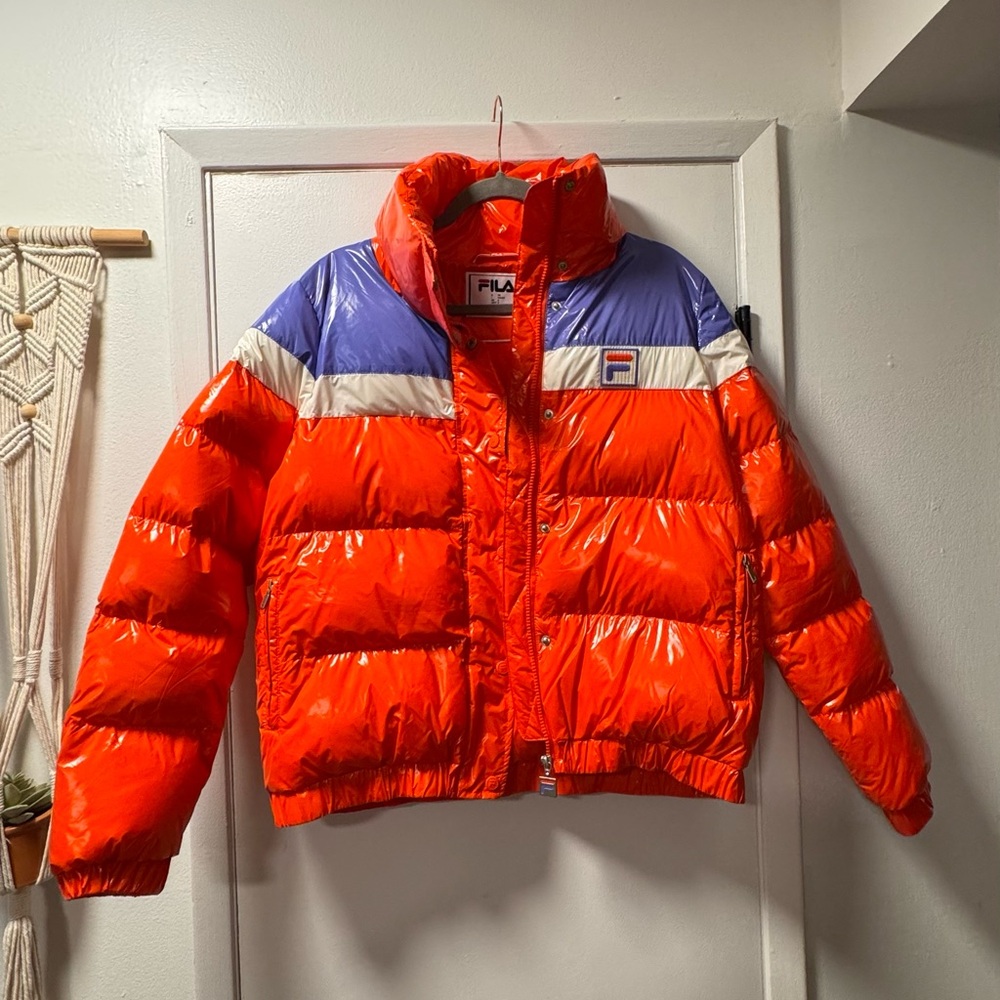 FILA bright statement Jacket with Logo - NWOT